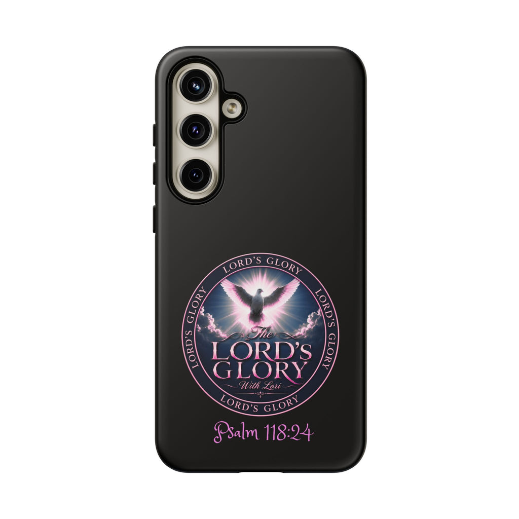 Christian Phone Case – "Lord's Glory with Lori" Dove Design Tough Case (Protective Phone Cover)