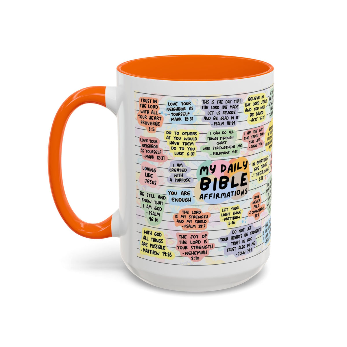 My Daily Bible Affirmations Coffee Mug 15oz/11oz