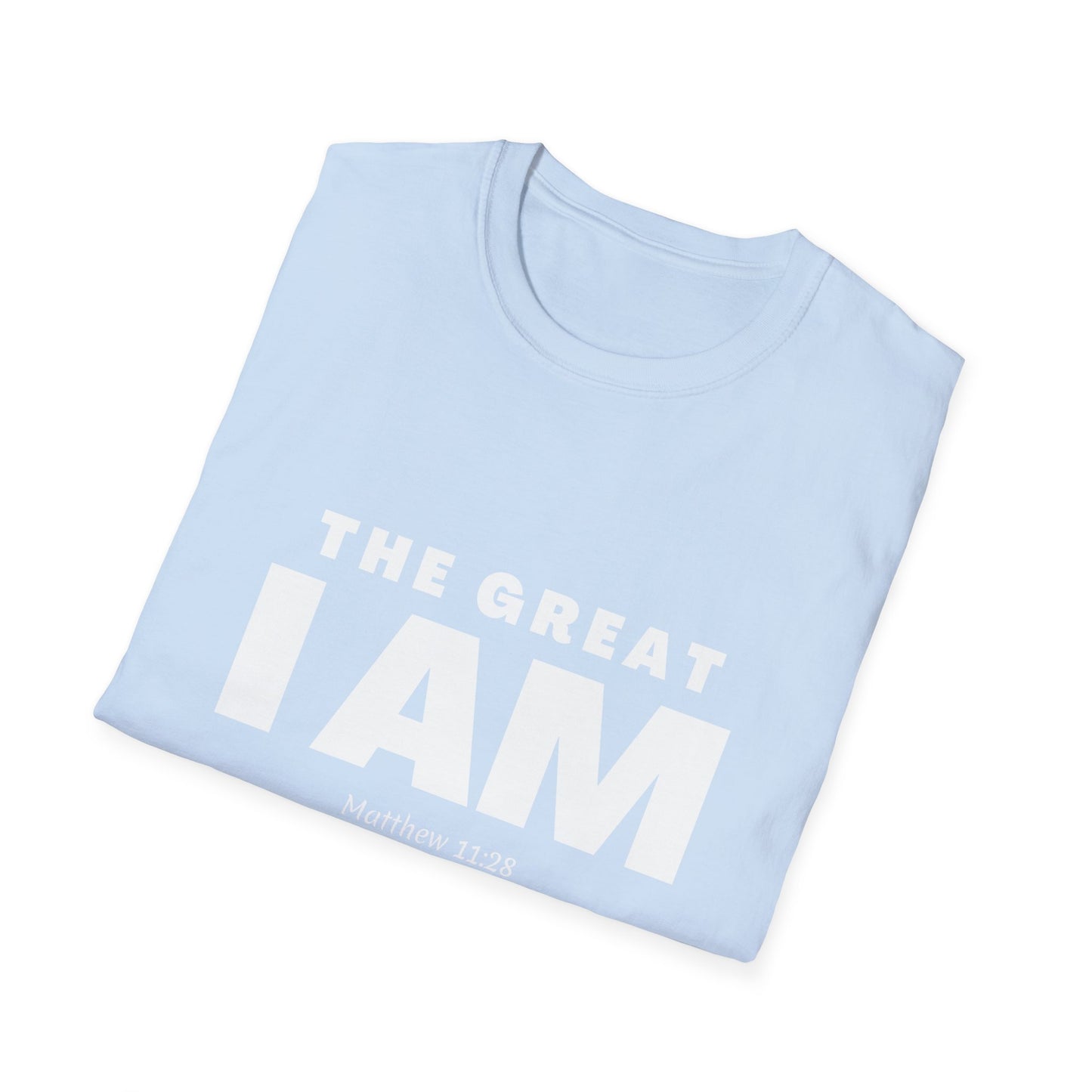 The Great I AM - Men's and Woman's Softstyle T-Shirt