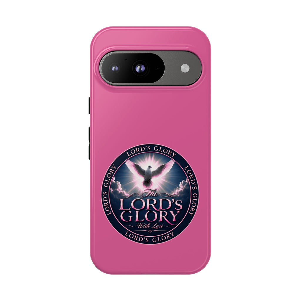 Christian Phone Case – "Lord's Glory with Lori" Dove Design Tough Case (Protective Phone Cover)