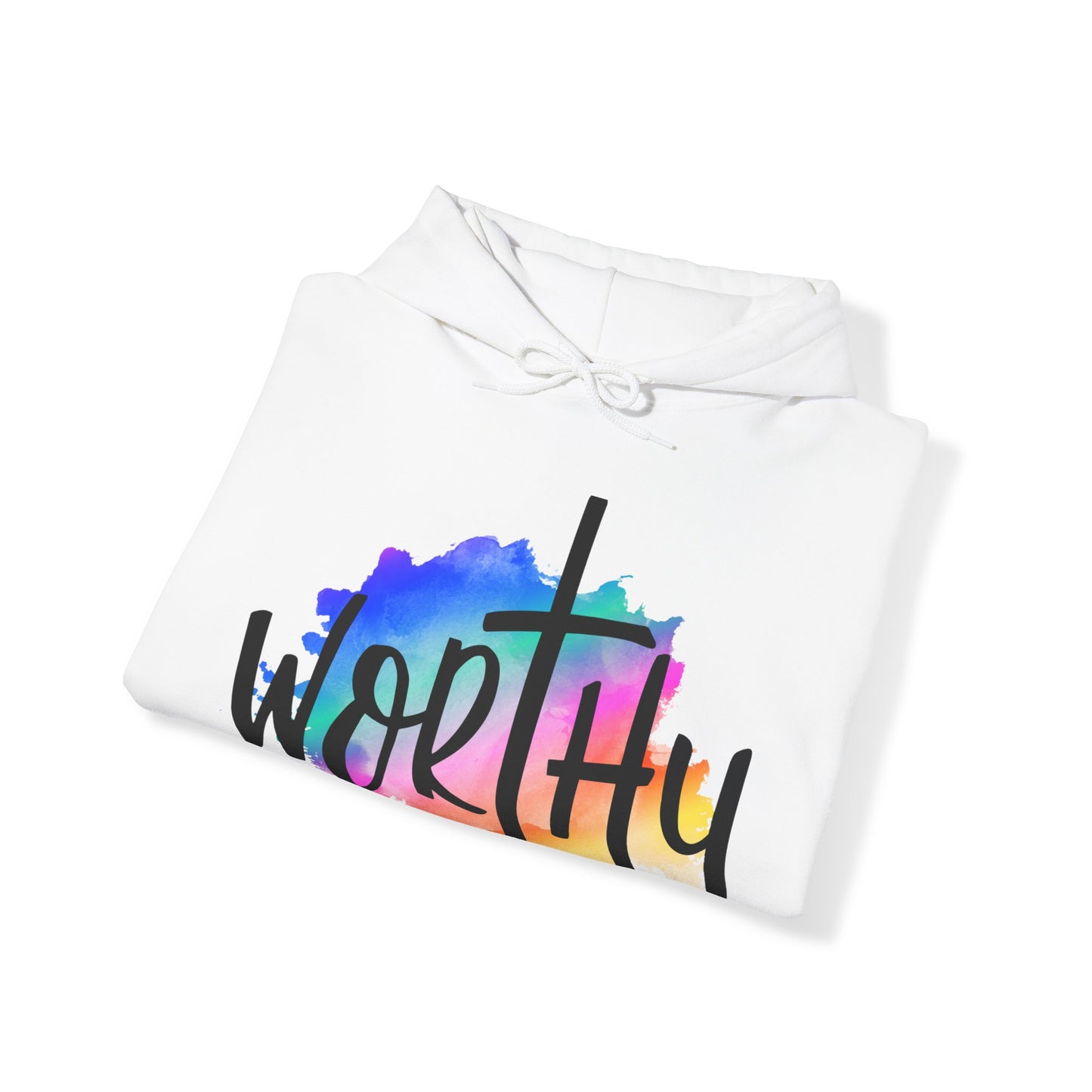 Worthy Worthy Worthy - Unisex Heavy Blend Hooded Sweatshirt