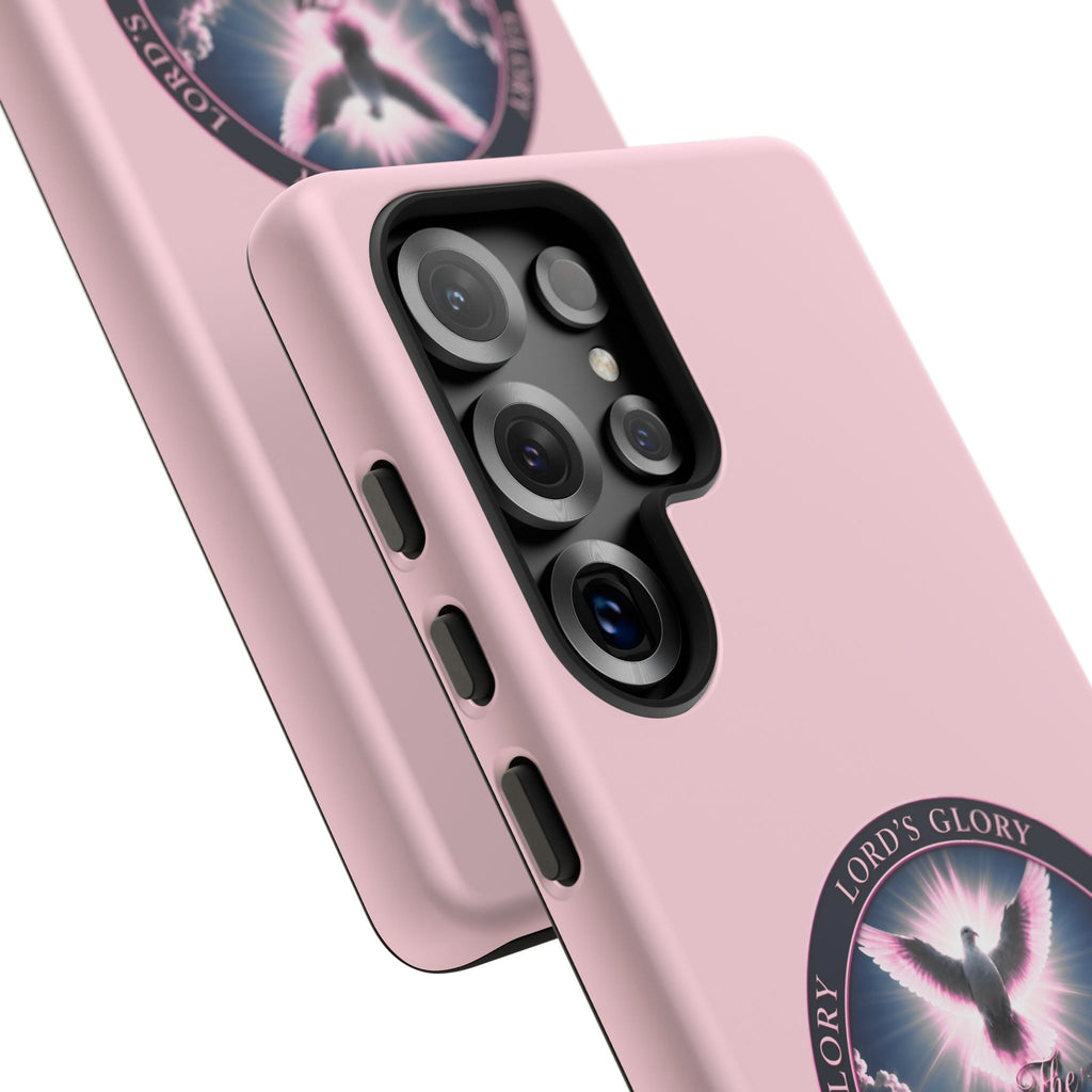Christian Phone Case – "Lord's Glory with Lori" Dove Design Tough Case (Protective Phone Cover)