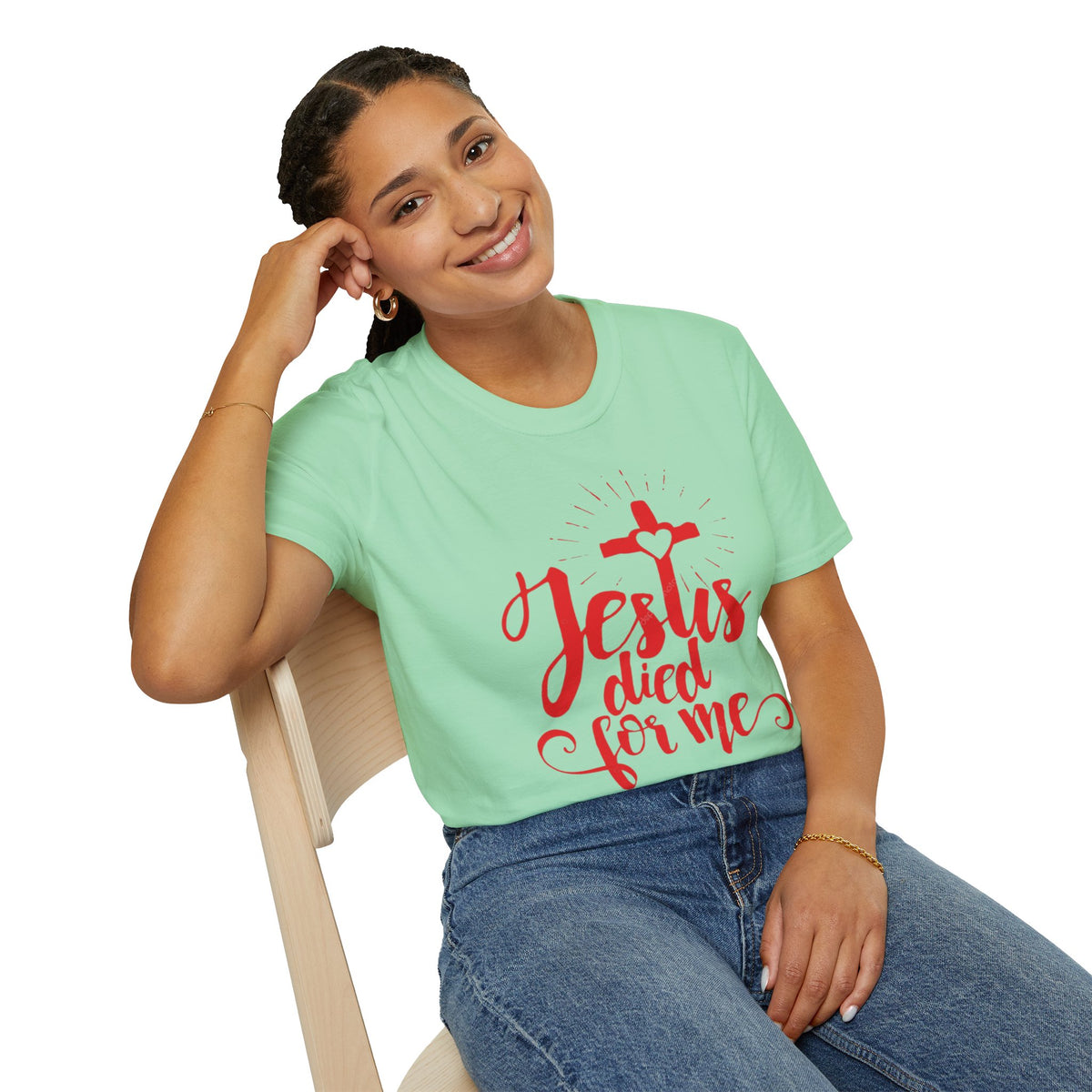Jesus Died for Me Christian Faith T-Shirt