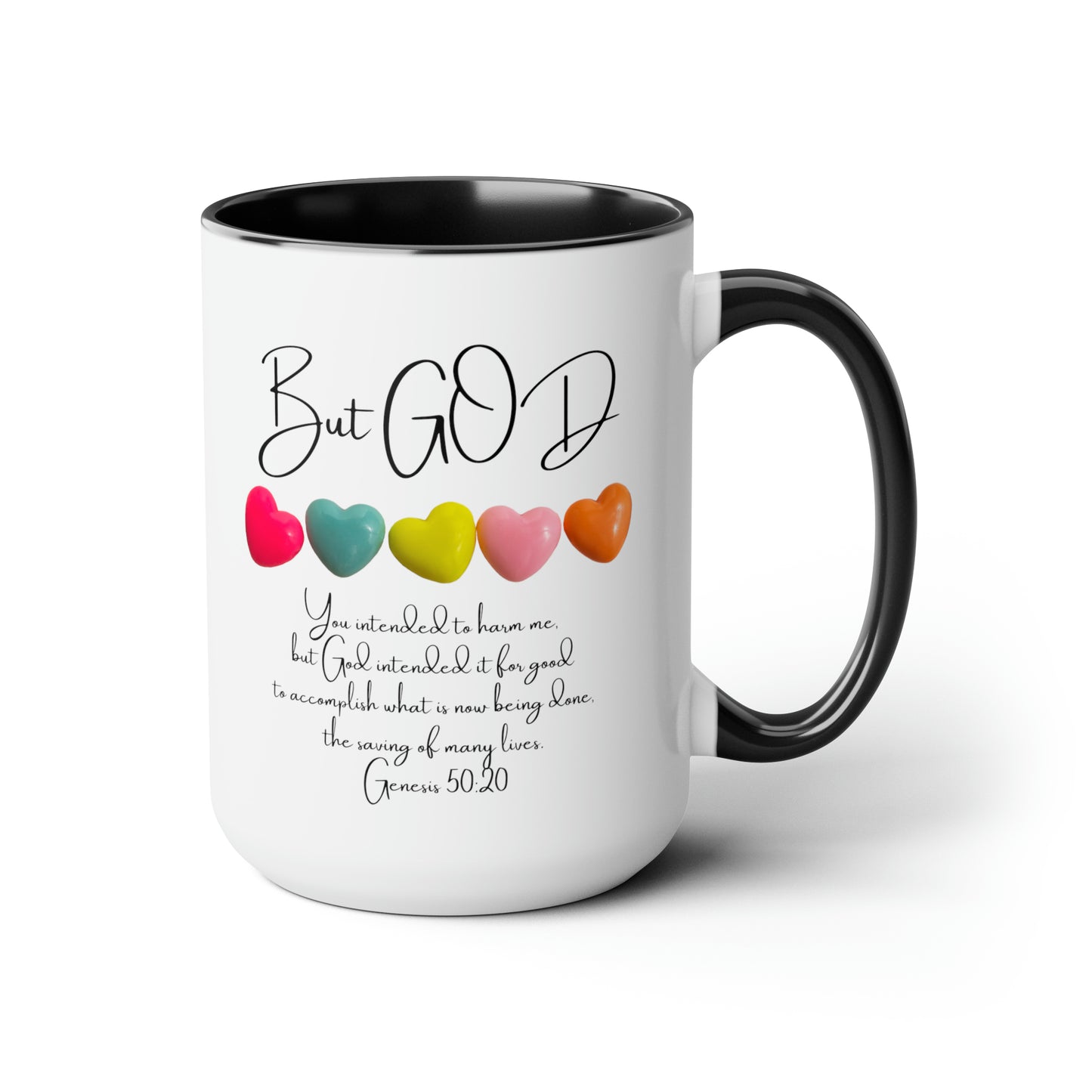 but GOD Two-Tone Coffee Mugs, 15oz