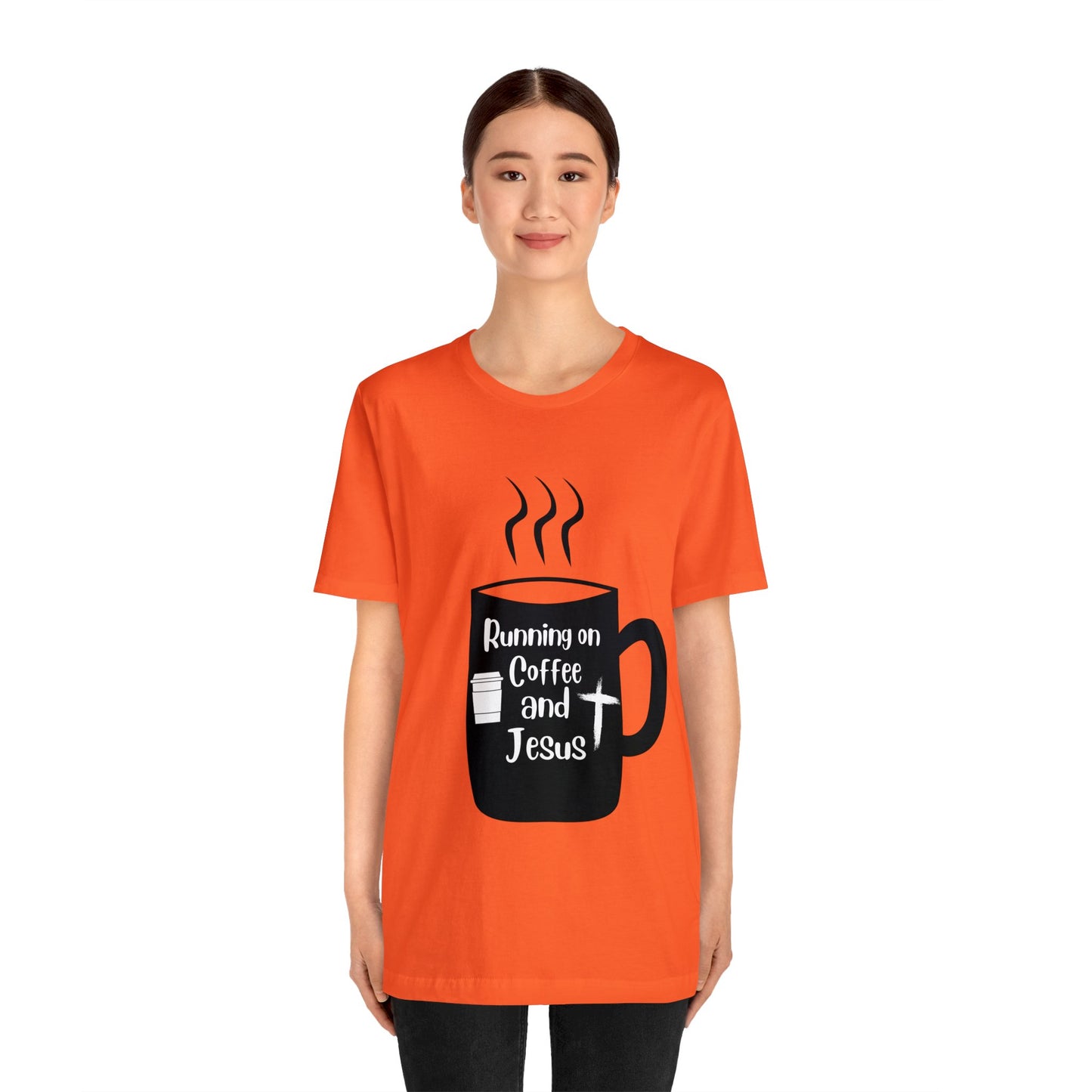 Coffee and JESUS - Unisex Jersey Short Sleeve Tee