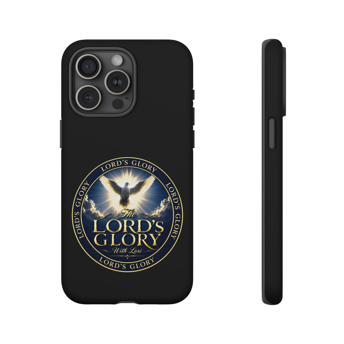Lord's Glory with Lori Christian Phone Case — Dove & Light Religious iPhone Cover