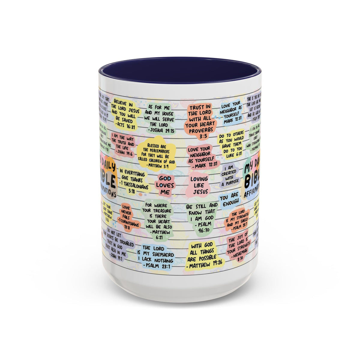 My Daily Bible Affirmations Coffee Mug 15oz/11oz
