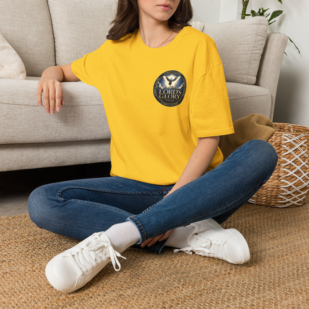 Lord's Glory with Lori Dove T‑Shirt — Christian Faith Logo Tee