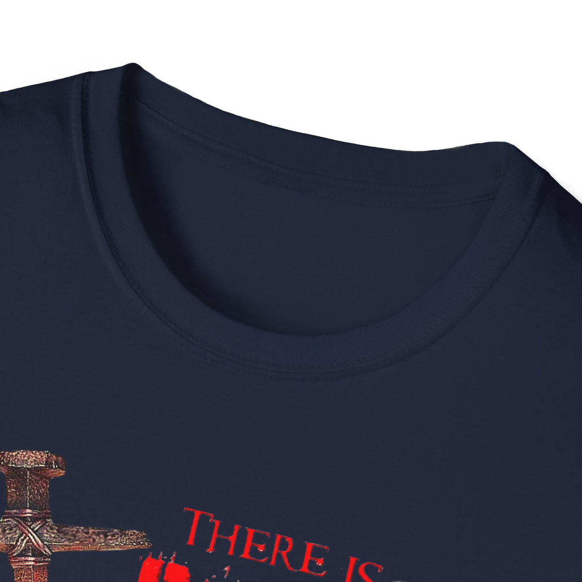 There's Power in the Blood of Jesus T-Shirt — Christian Cross Faith Shirt (Washed by the Blood)