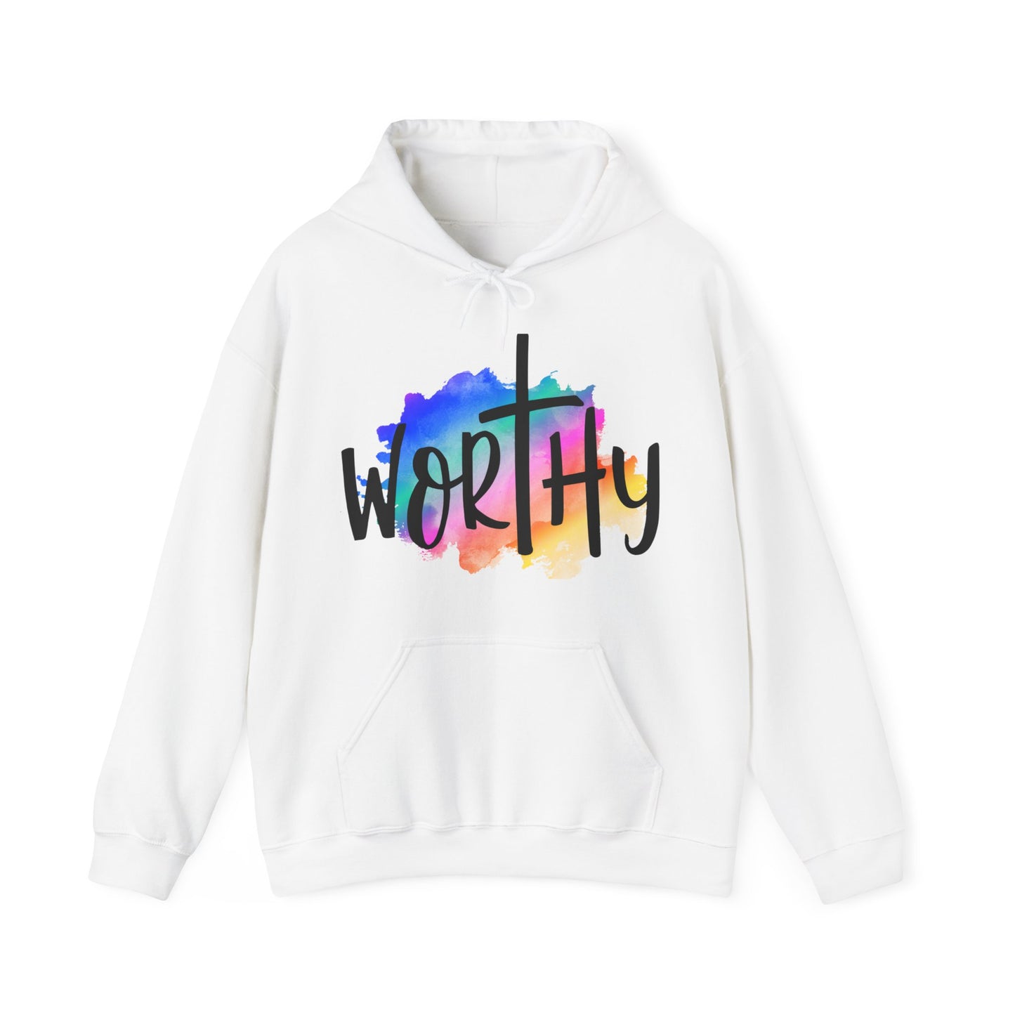 Worthy Worthy Worthy - Unisex Heavy Blend Hooded Sweatshirt