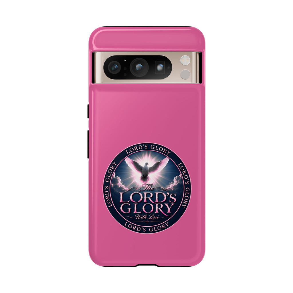 Christian Phone Case – "Lord's Glory with Lori" Dove Design Tough Case (Protective Phone Cover)
