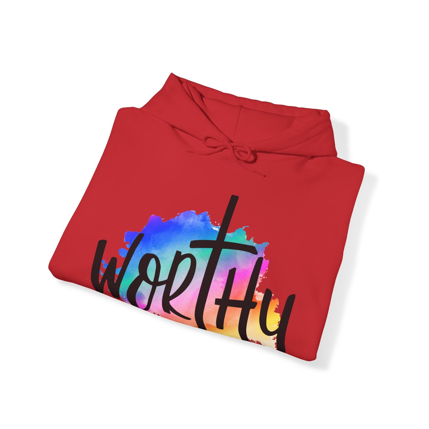 Worthy Worthy Worthy - Unisex Heavy Blend Hooded Sweatshirt