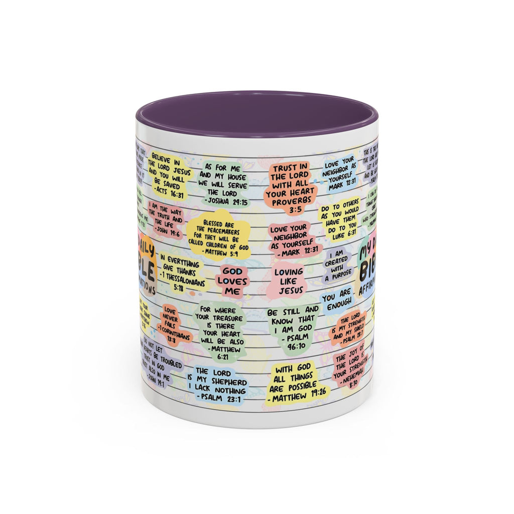 My Daily Bible Affirmations Coffee Mug 15oz/11oz