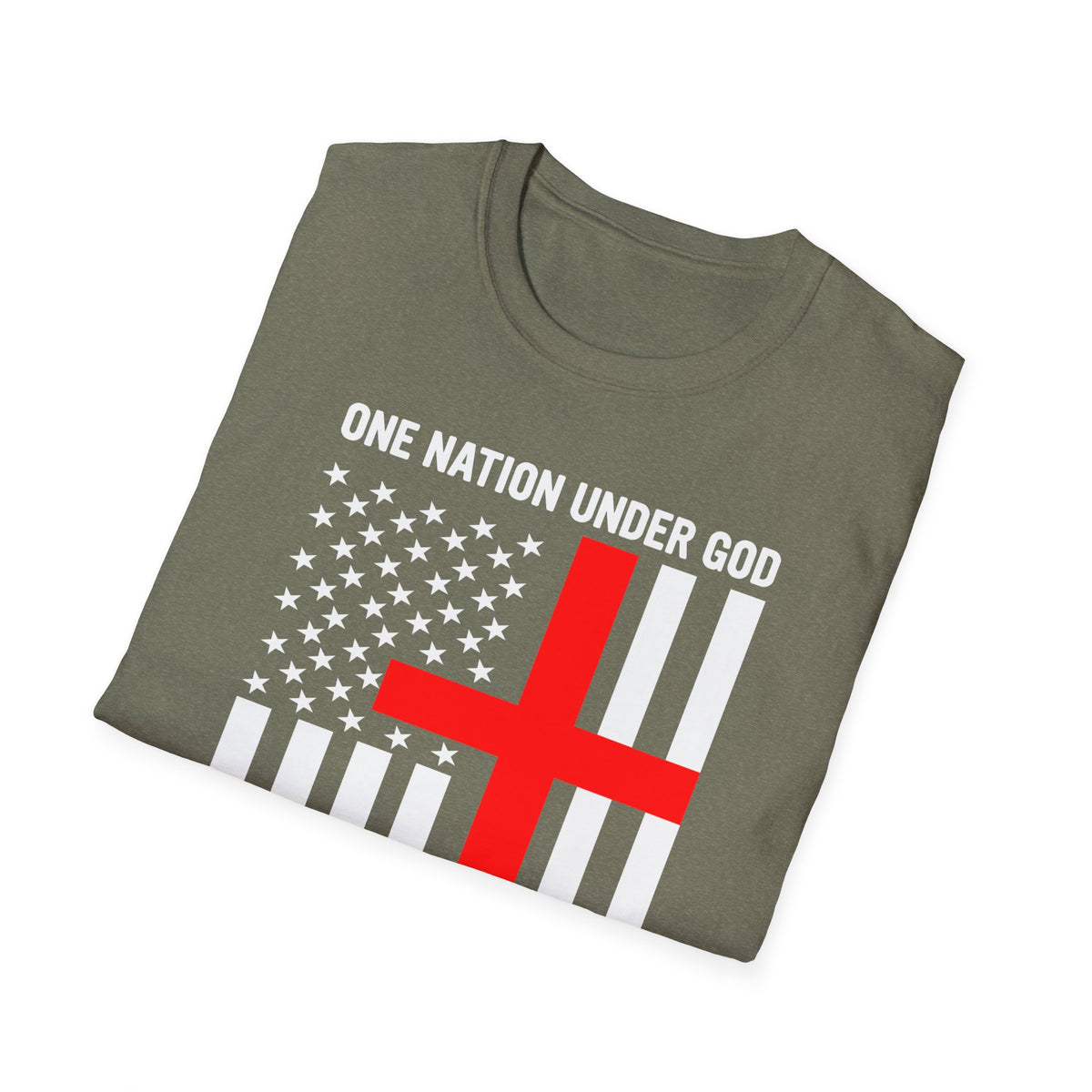 One Nation Under GOD - Mens Womans Softstyle T-Shirt