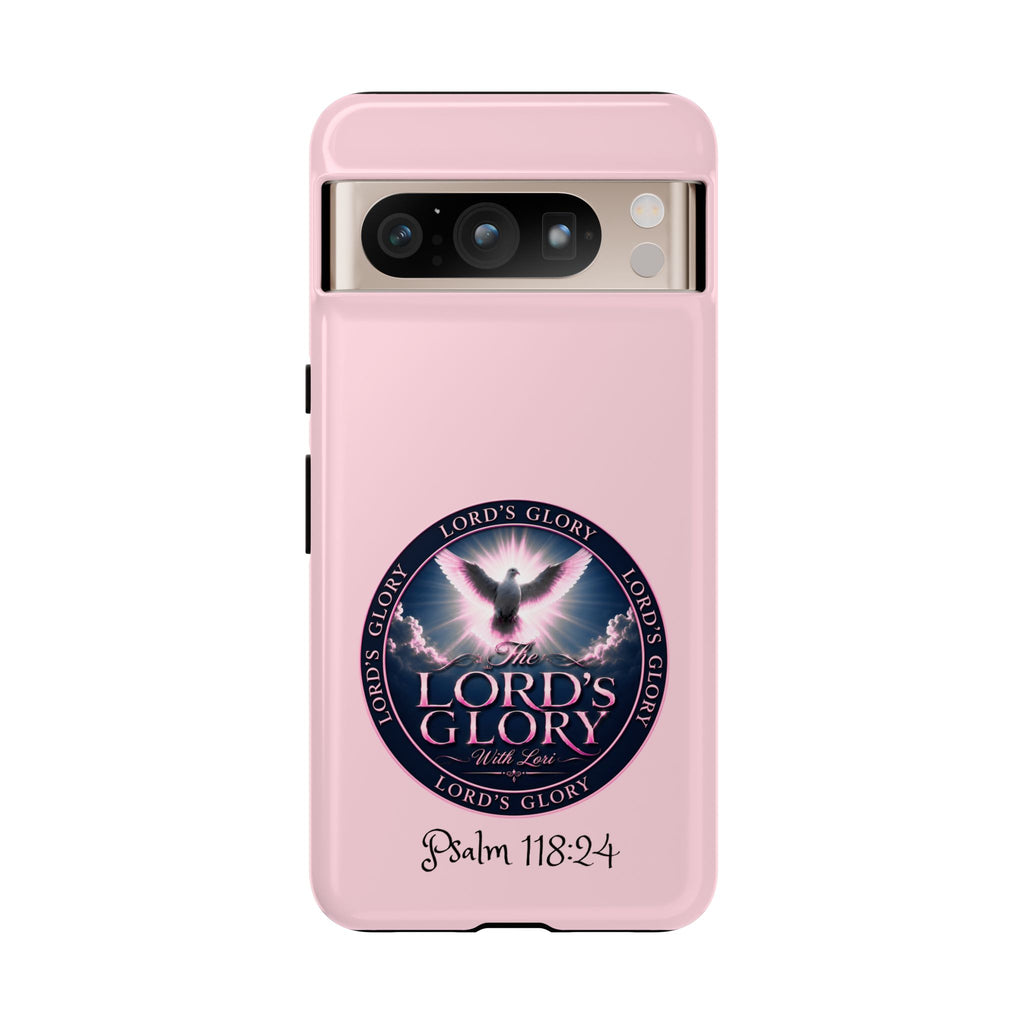 Christian Phone Case – "Lord's Glory with Lori" Dove Design Tough Case (Protective Phone Cover)