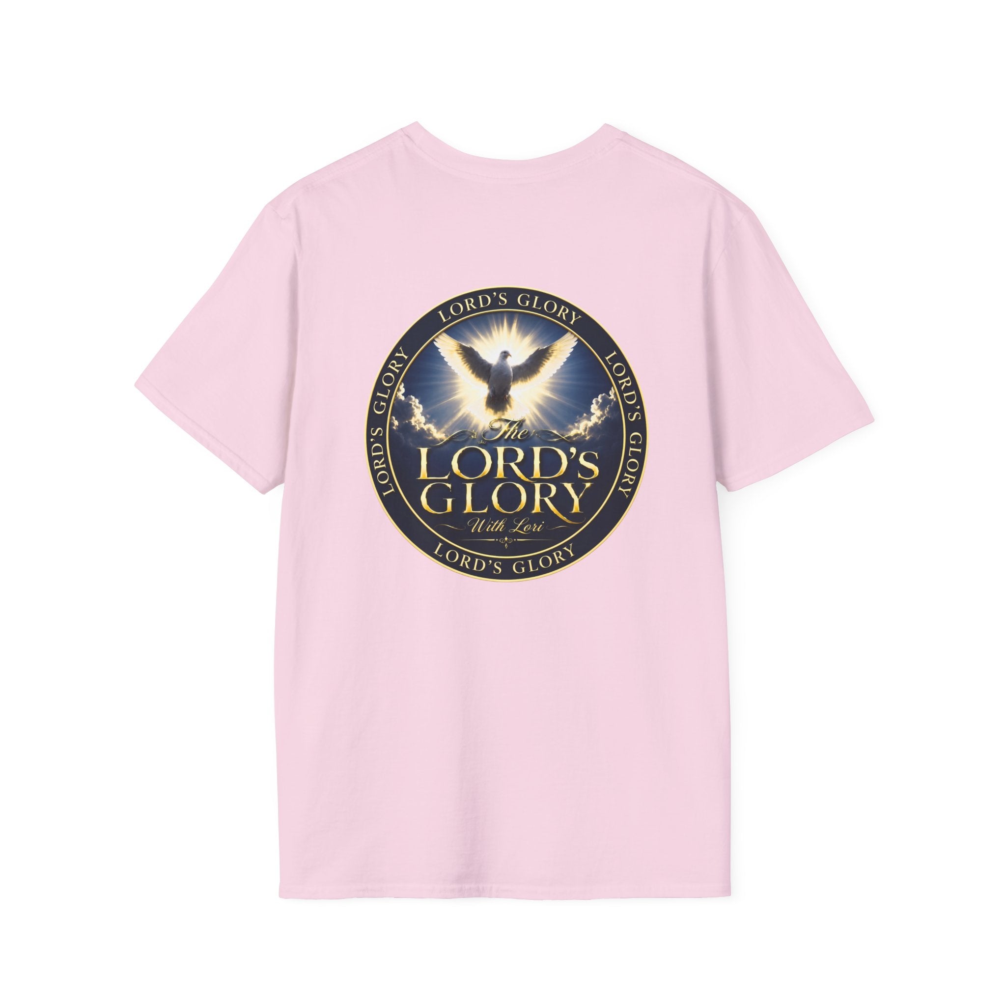 Lord's Glory with Lori Dove T‑Shirt — Christian Faith Logo Tee