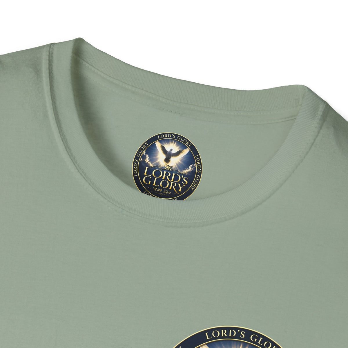 Lord's Glory with Lori Dove T‑Shirt — Christian Faith Logo Tee