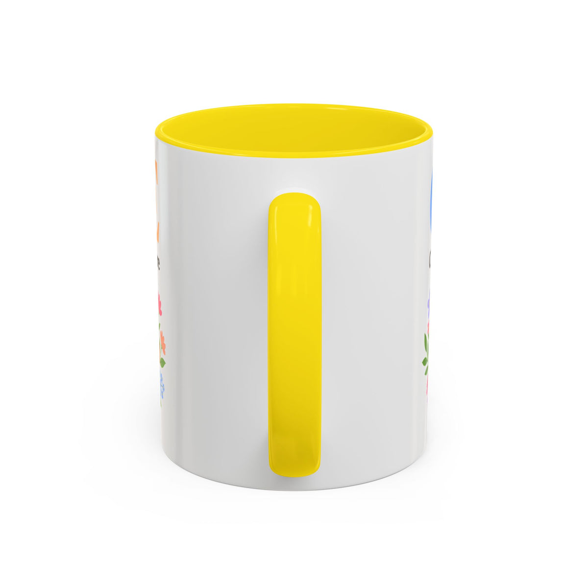 Coffee Lover Floral Graphic - C.o.f.f.e.e. (Christ - Offers - Forgiveness - For Everyone - Everywhere)  Accent Coffee Mug (11, 15oz)