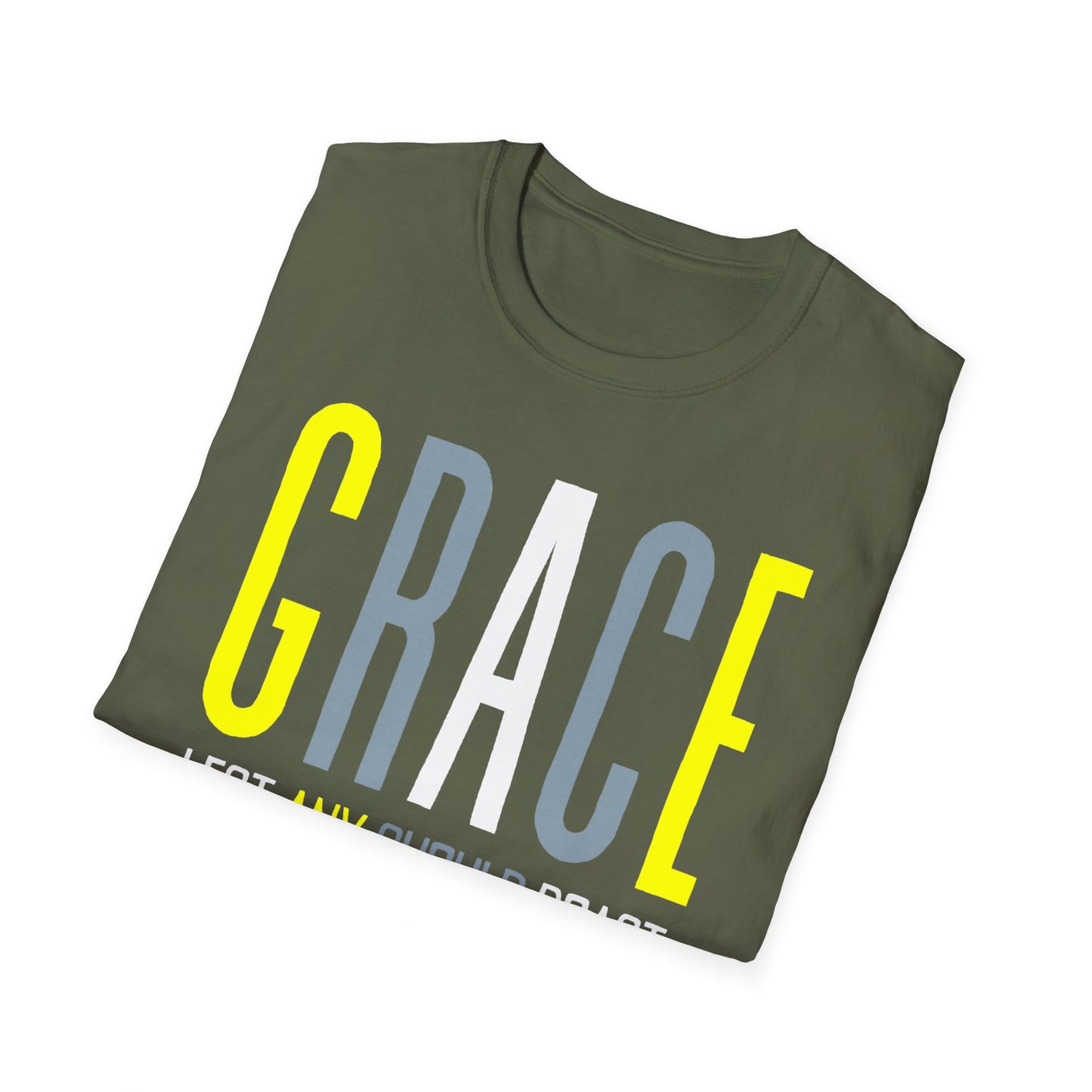 GRACE Lest Any Should Boast - Men's and Woman's Softstyle T-Shirt