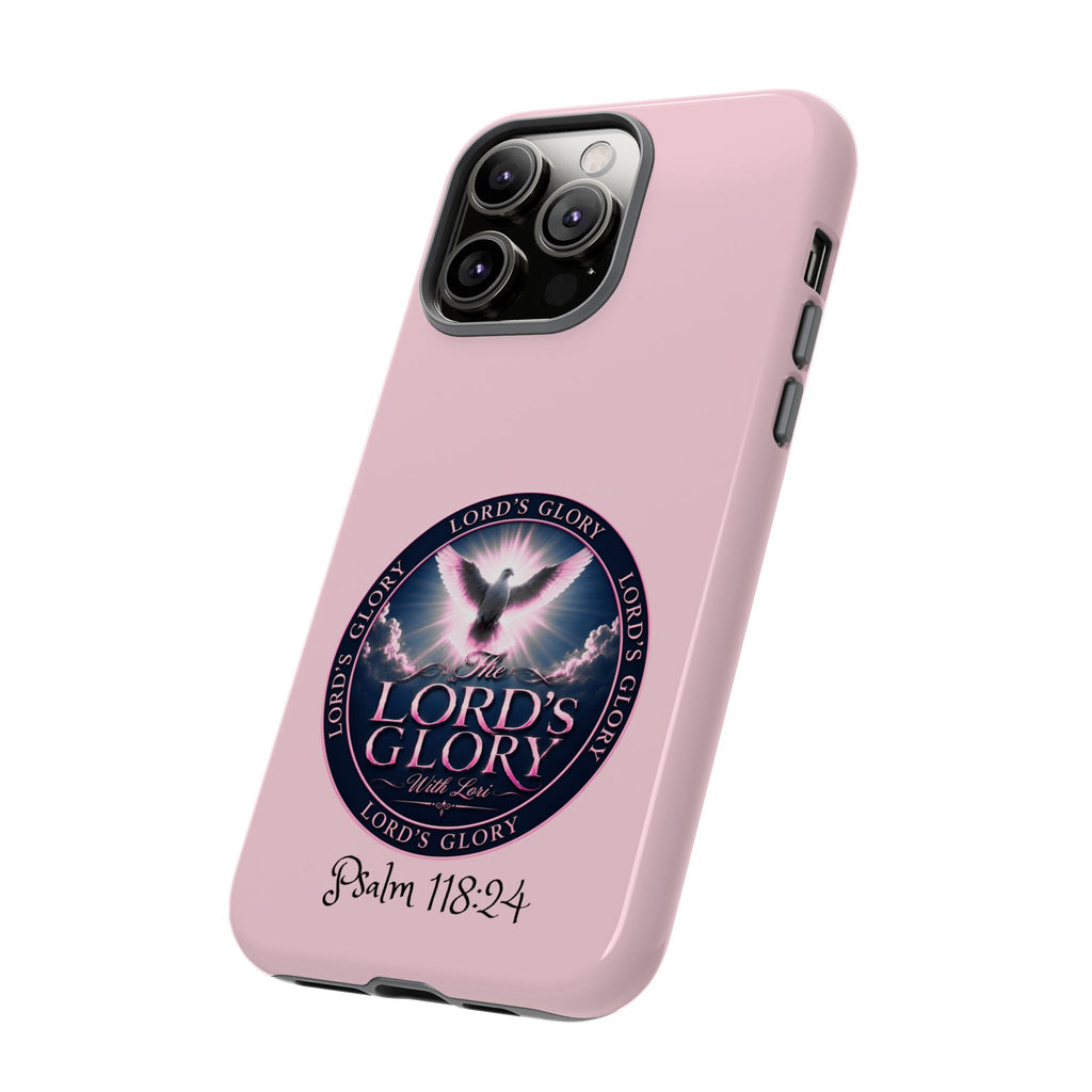 Christian Phone Case – "Lord's Glory with Lori" Dove Design Tough Case (Protective Phone Cover)
