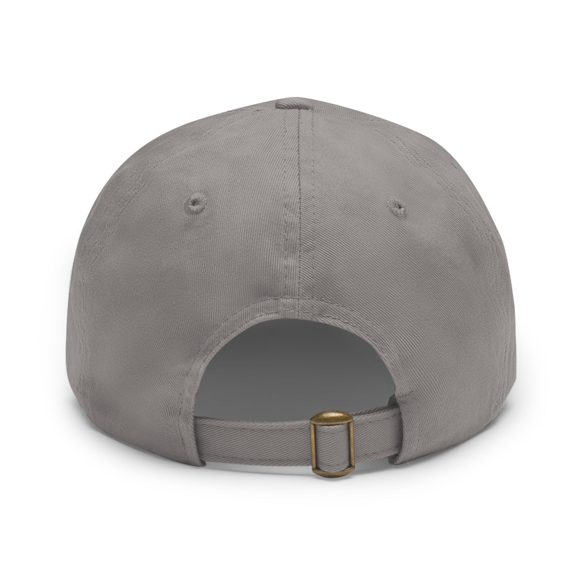 Sunshine Smiles Dad Hat — Round Leather Patch ‘Always Brighter’