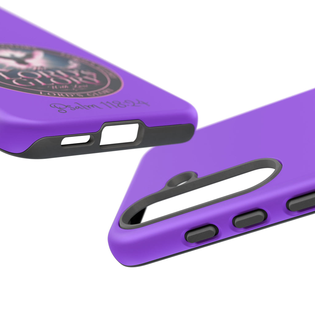 Christian Phone Case – "Lord's Glory with Lori" Dove Design Tough Case (Protective Phone Cover)