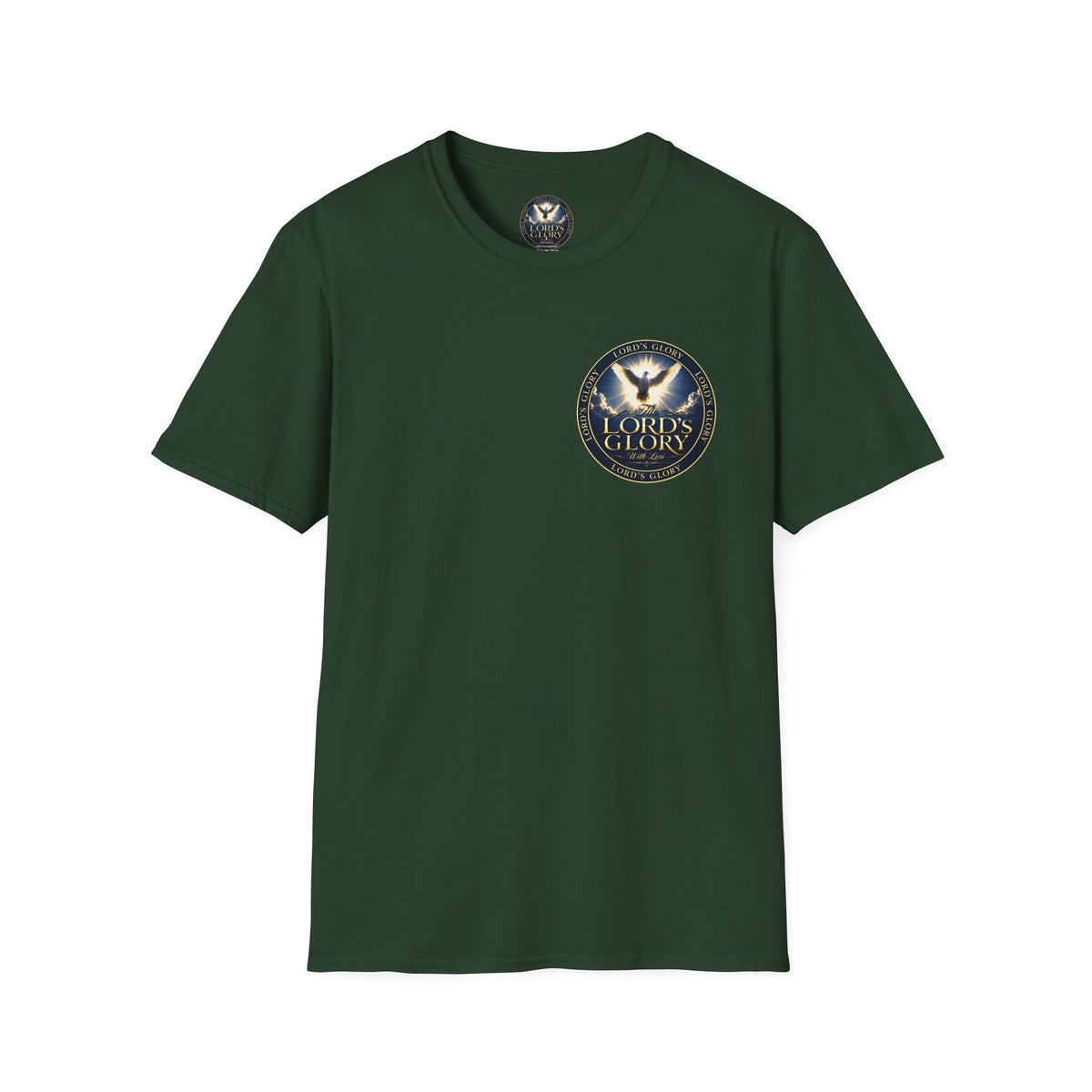 Lord's Glory with Lori Dove T‑Shirt — Christian Faith Logo Tee