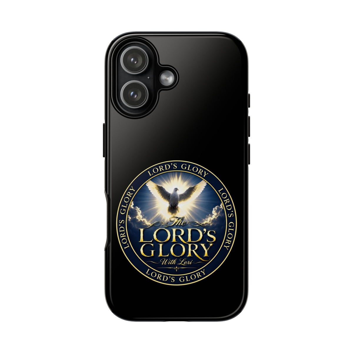 Lord's Glory with Lori Christian Phone Case — Dove & Light Religious iPhone Cover