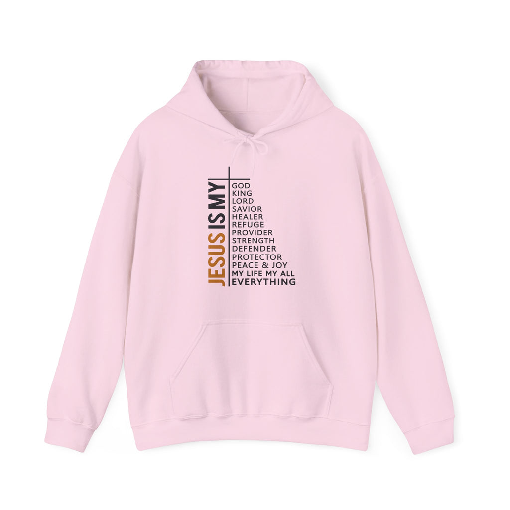 Jesus is My - Mens Womans Heavy Blend Hooded Sweatshirt