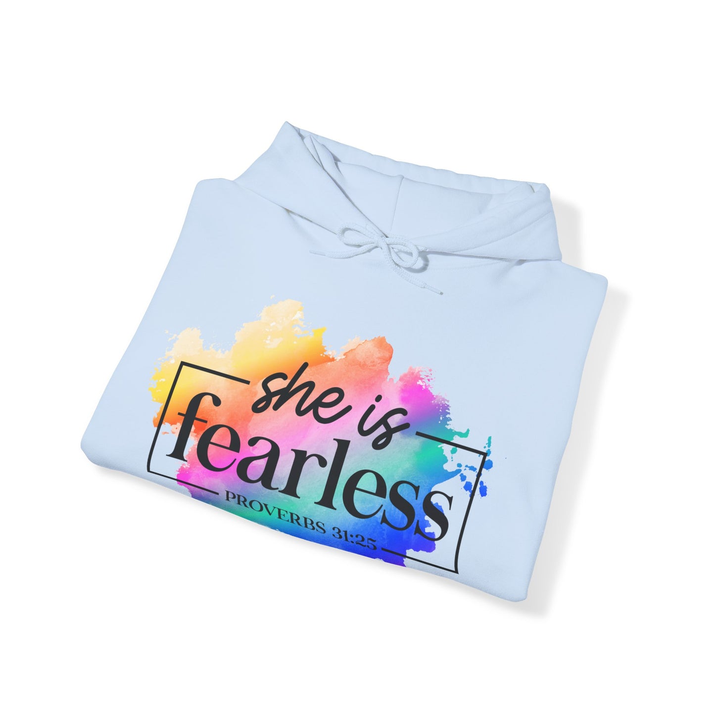 She is Fearless - Unisex Heavy Blend Hooded Sweatshirt