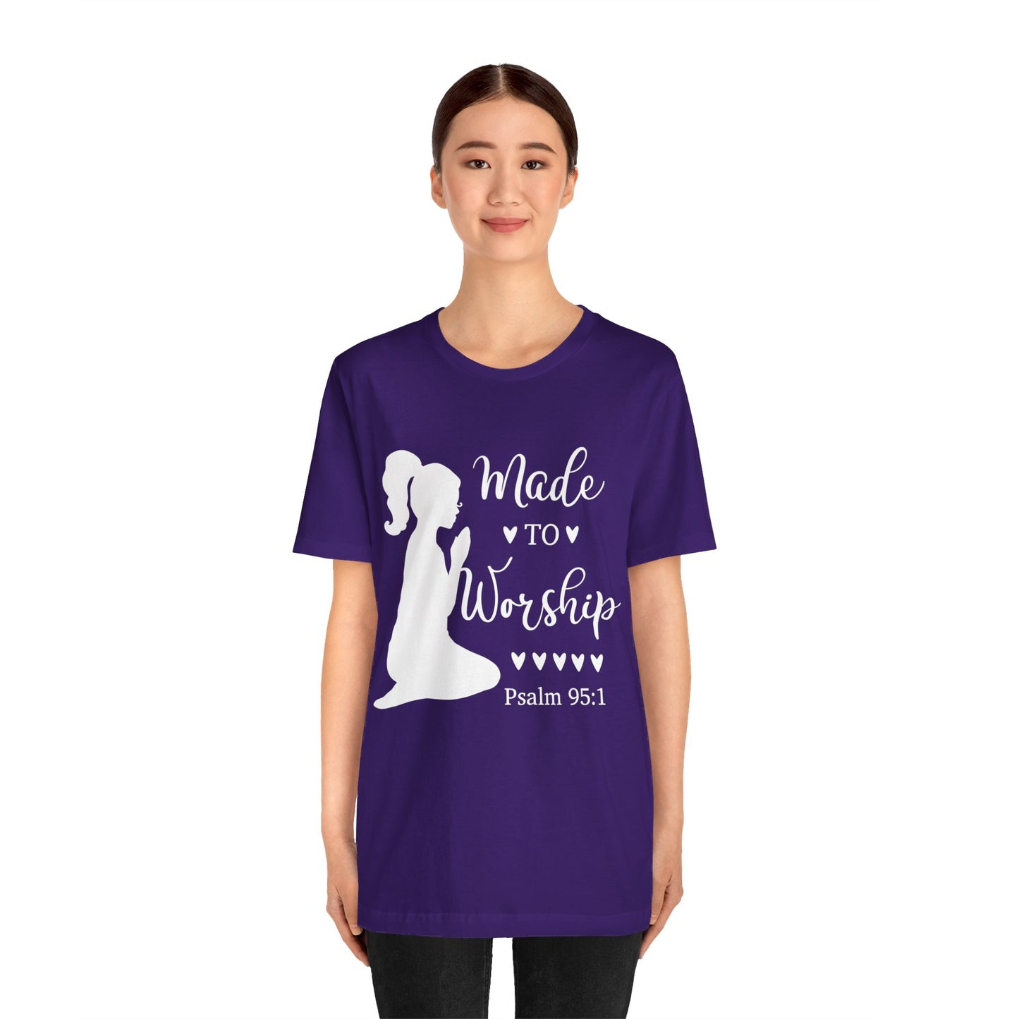 Made to Worship - Woman's Jersey Short Sleeve Tee