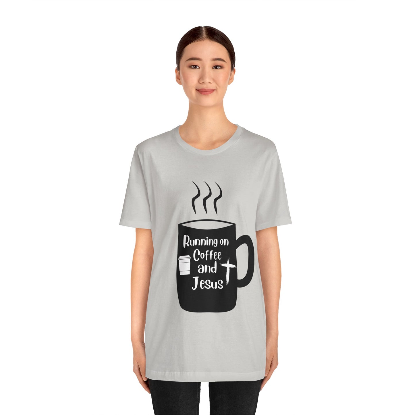 Coffee and JESUS - Unisex Jersey Short Sleeve Tee