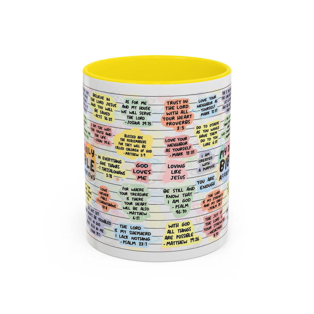 My Daily Bible Affirmations Coffee Mug 15oz/11oz