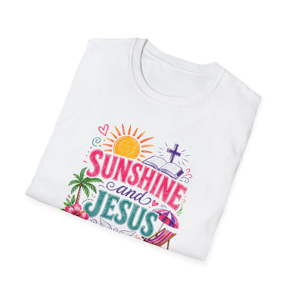 Sunshine and Jesus Christian Faith T-Shirt