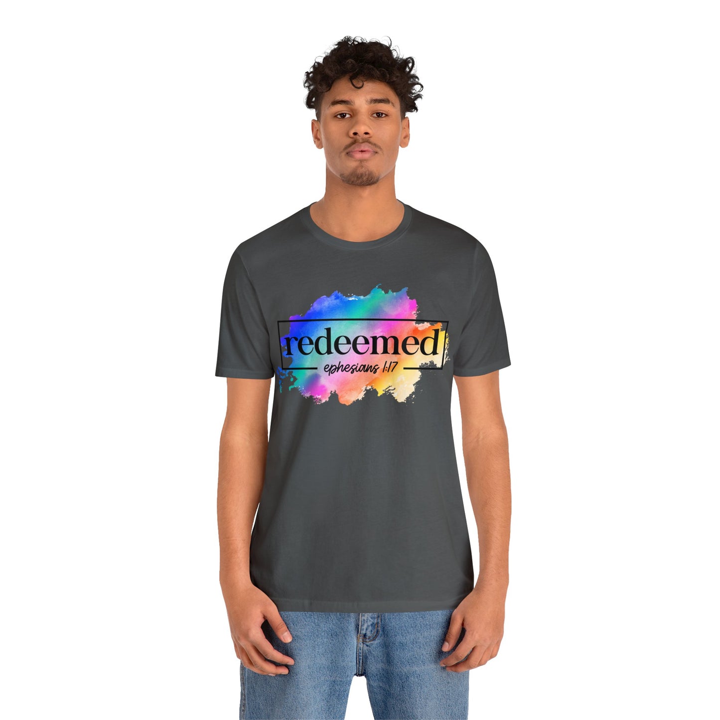 Redeemed - Unisex Jersey Short Sleeve Tee