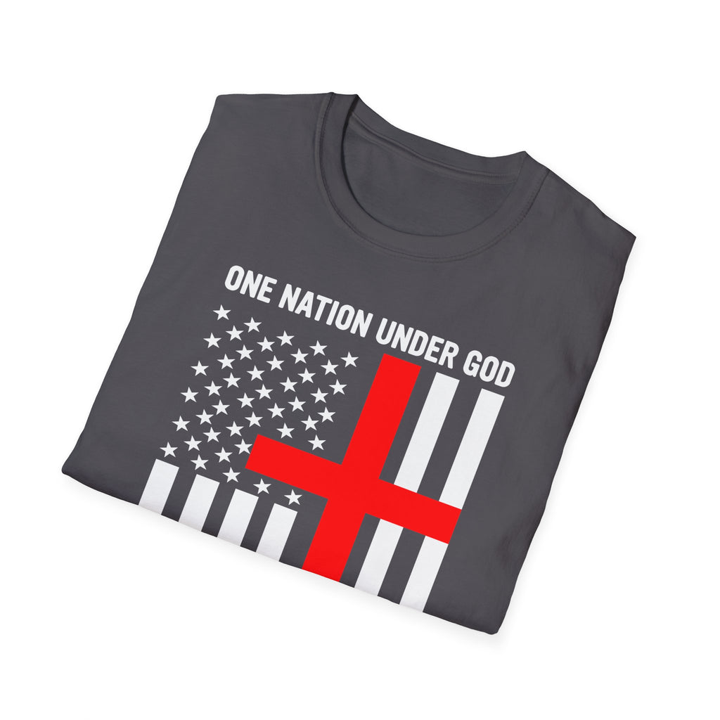 One Nation Under GOD - Mens Womans Softstyle T-Shirt