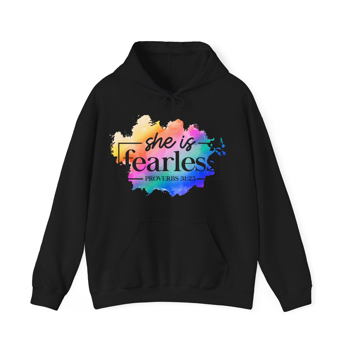 She is Fearless - Unisex Heavy Blend Hooded Sweatshirt