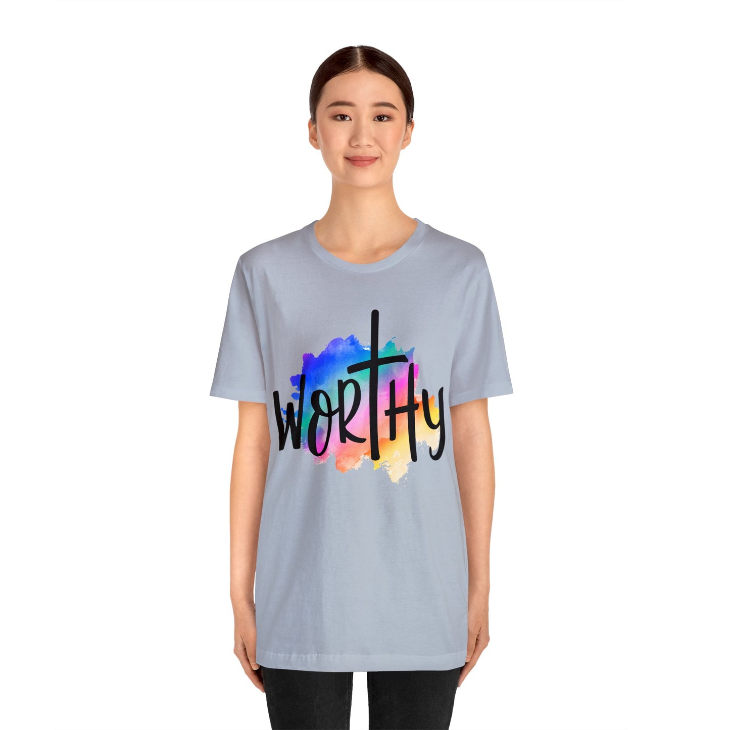 Worthy Worthy Worthy - Unisex Jersey Short Sleeve Tee