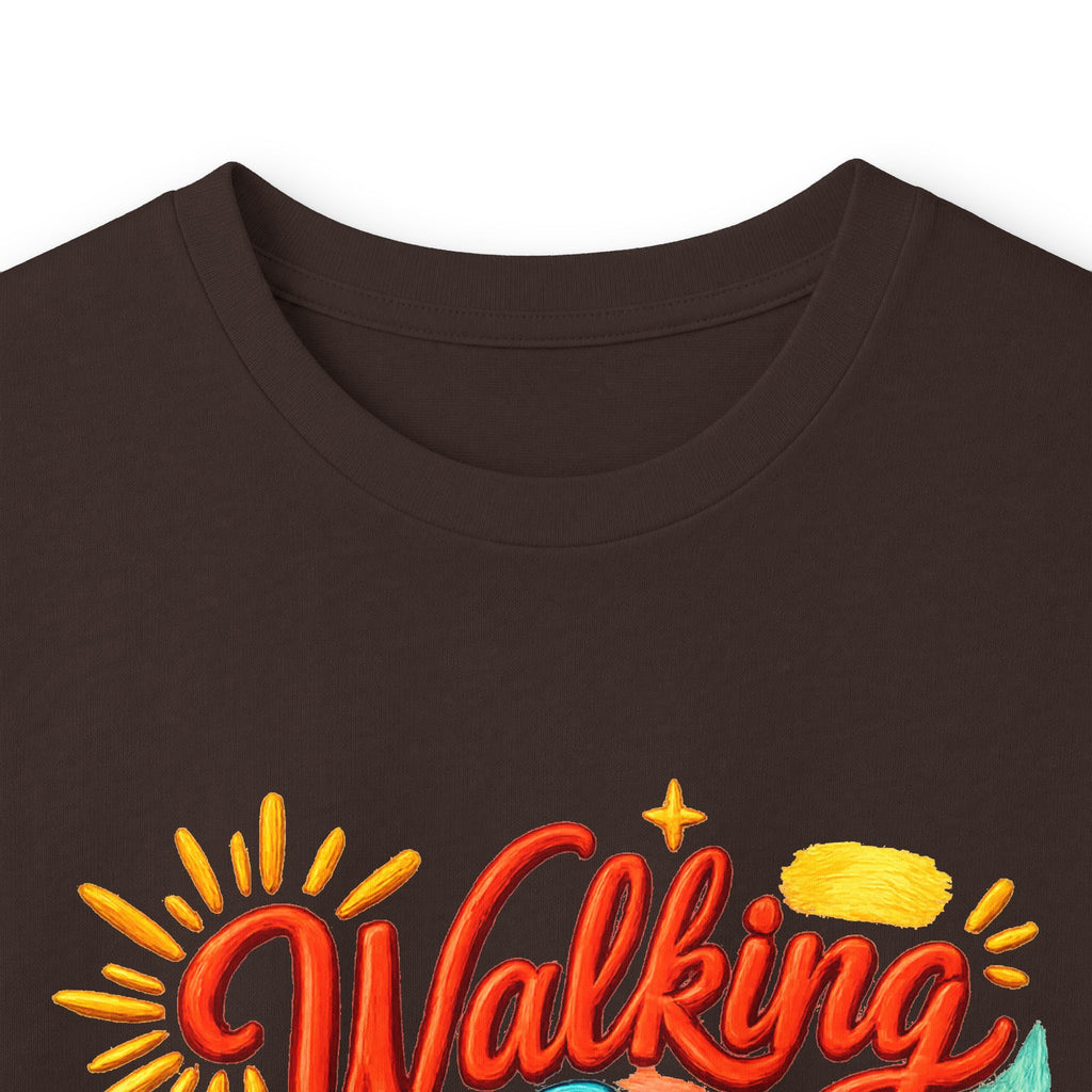 “Walking on Faith and Sunshine” Floral Long Sleeve Tee