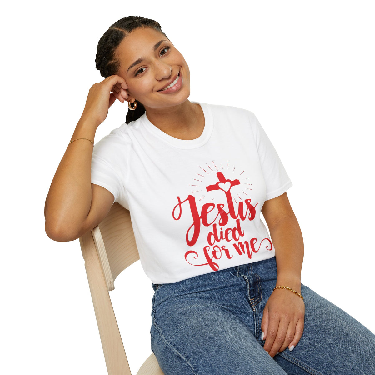 Jesus Died for Me Christian Faith T-Shirt
