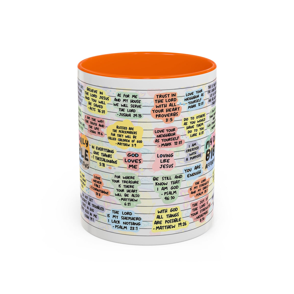 My Daily Bible Affirmations Coffee Mug 15oz/11oz