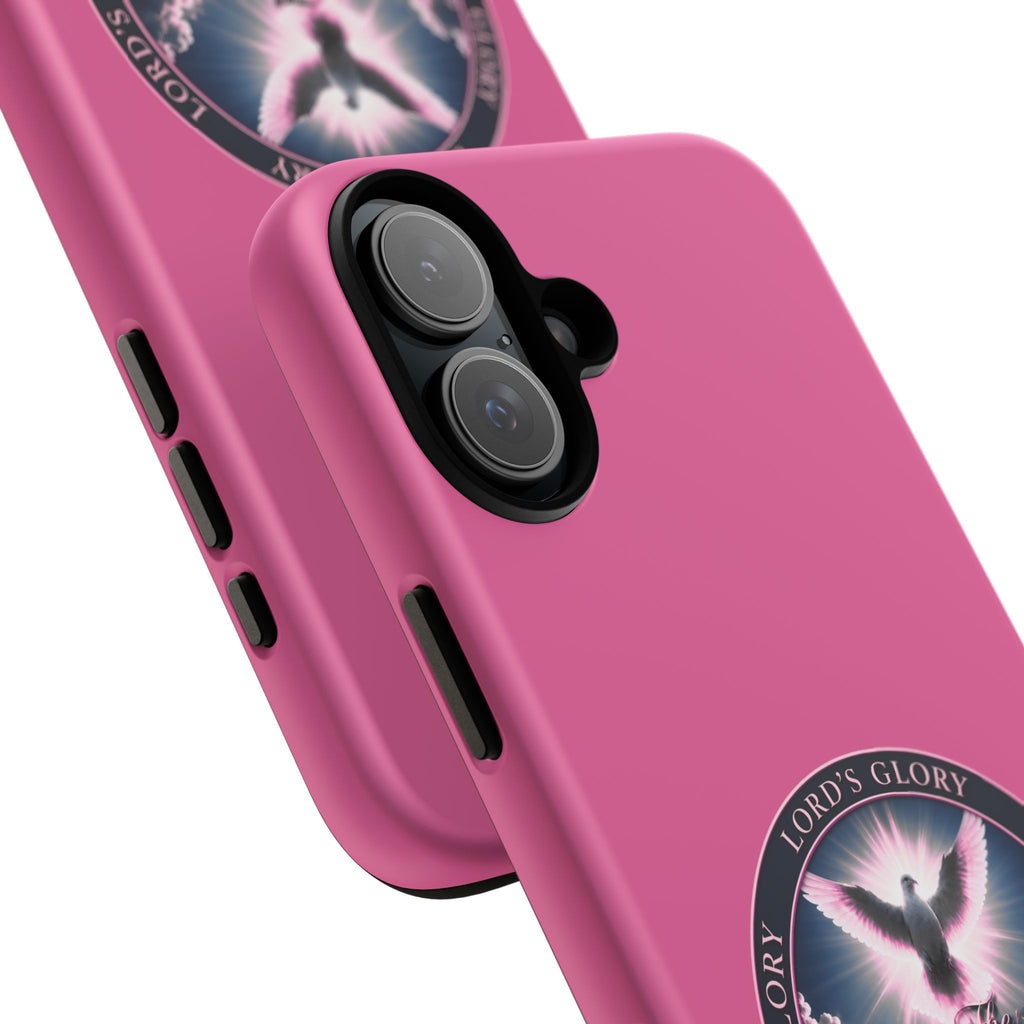 Christian Phone Case – "Lord's Glory with Lori" Dove Design Tough Case (Protective Phone Cover)