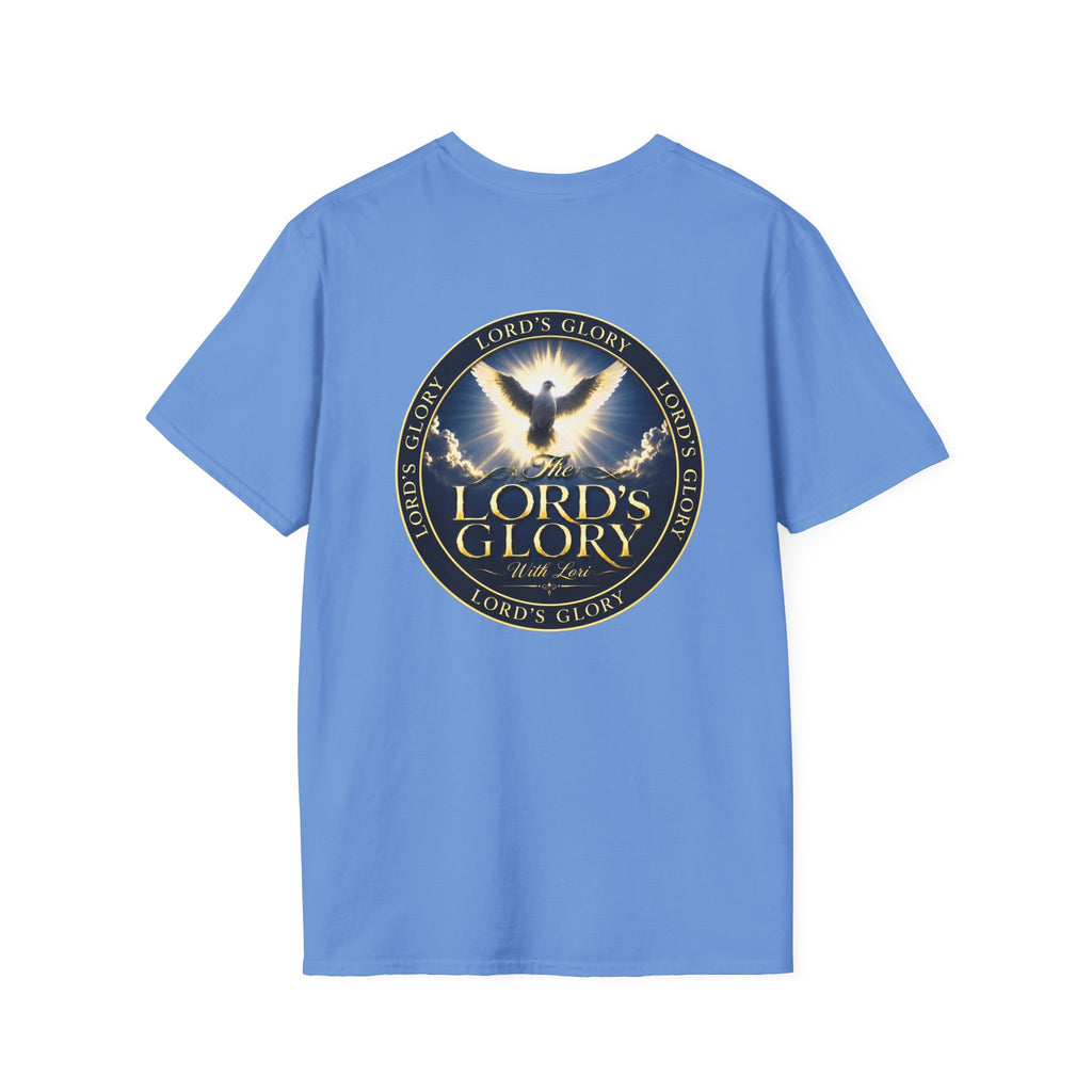 Lord's Glory with Lori Dove T‑Shirt — Christian Faith Logo Tee