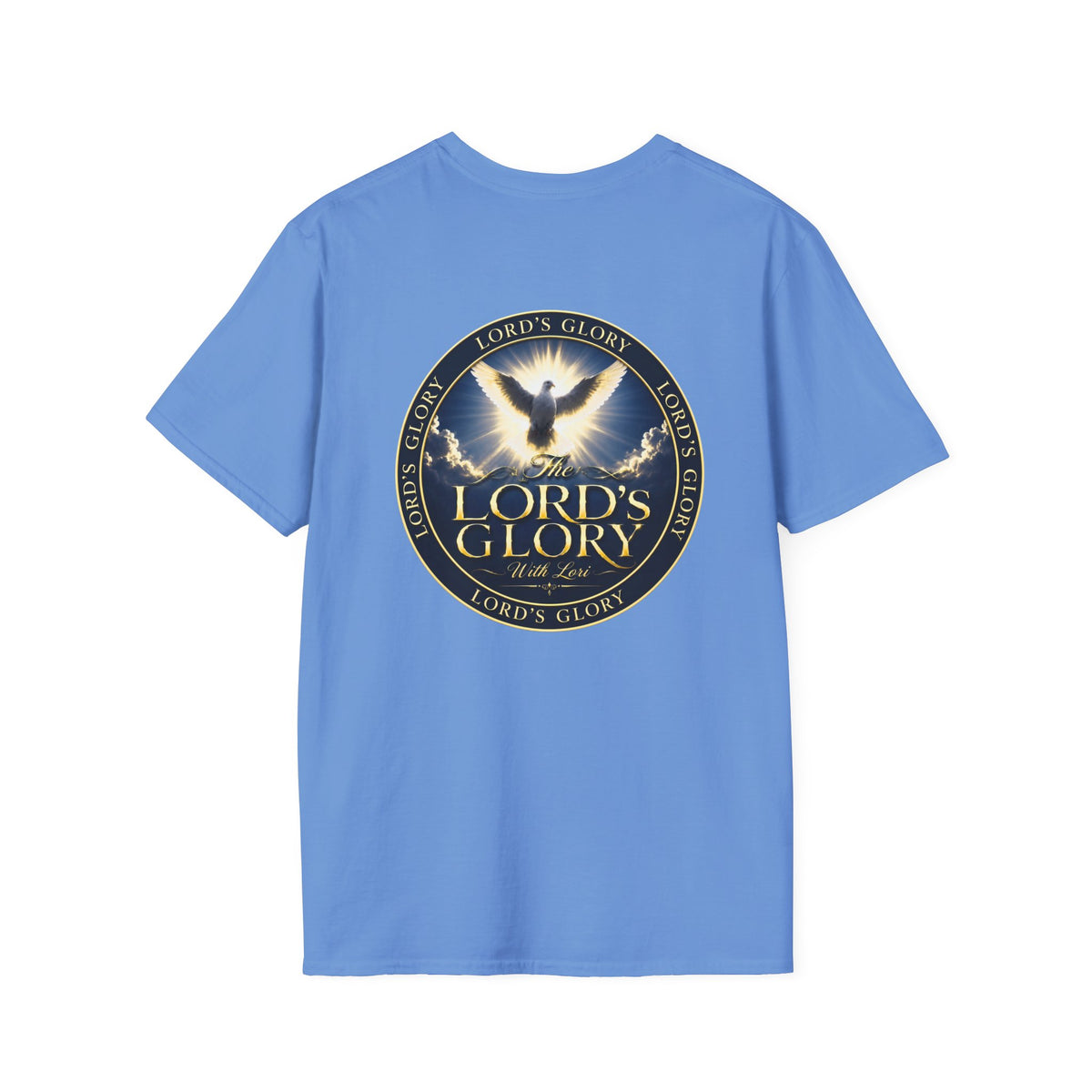Lord's Glory with Lori Dove T‑Shirt — Christian Faith Logo Tee