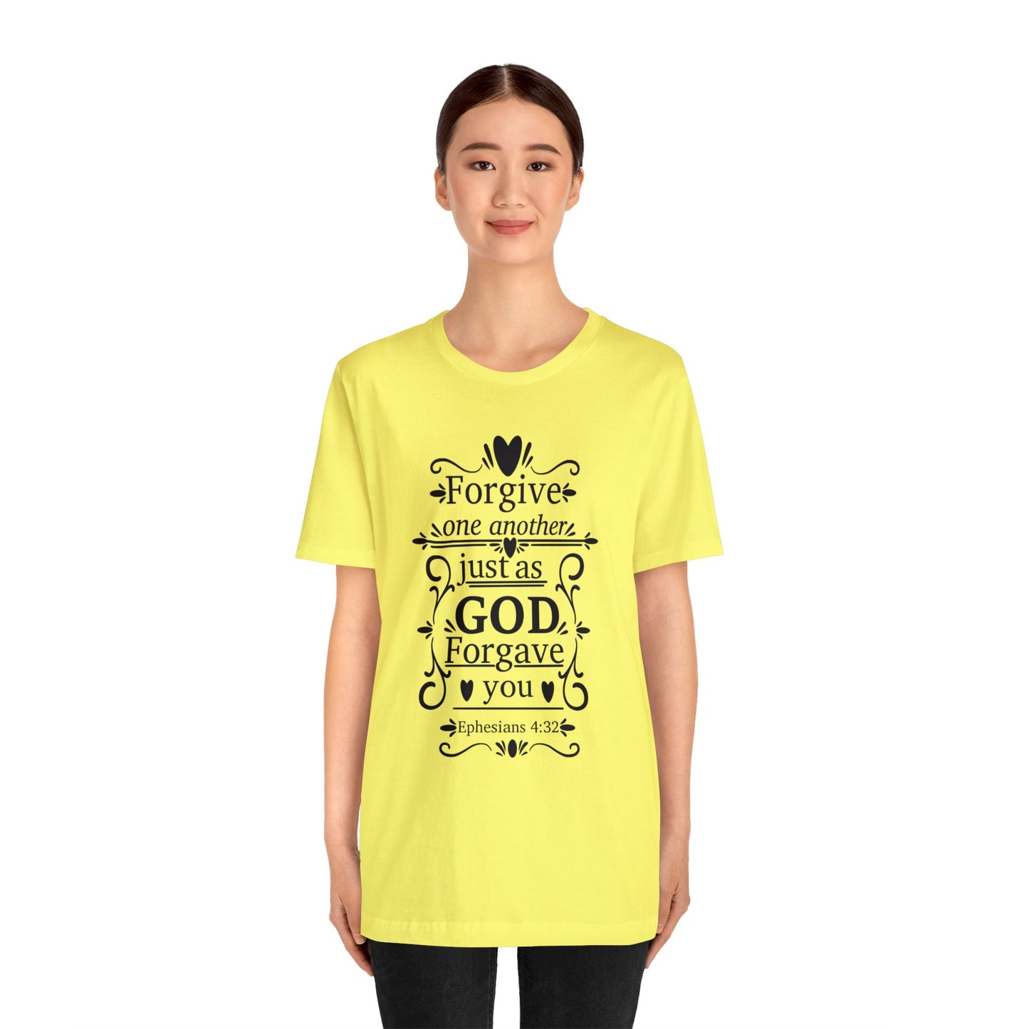 Forgive One Another - Unisex Jersey Short Sleeve Tee