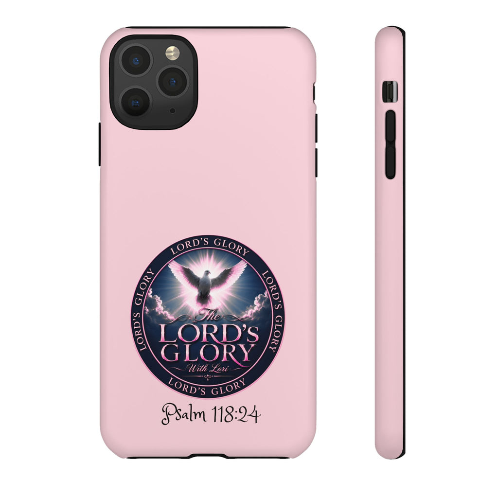 Christian Phone Case – "Lord's Glory with Lori" Dove Design Tough Case (Protective Phone Cover)