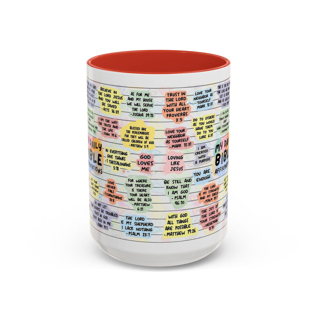 My Daily Bible Affirmations Coffee Mug 15oz/11oz