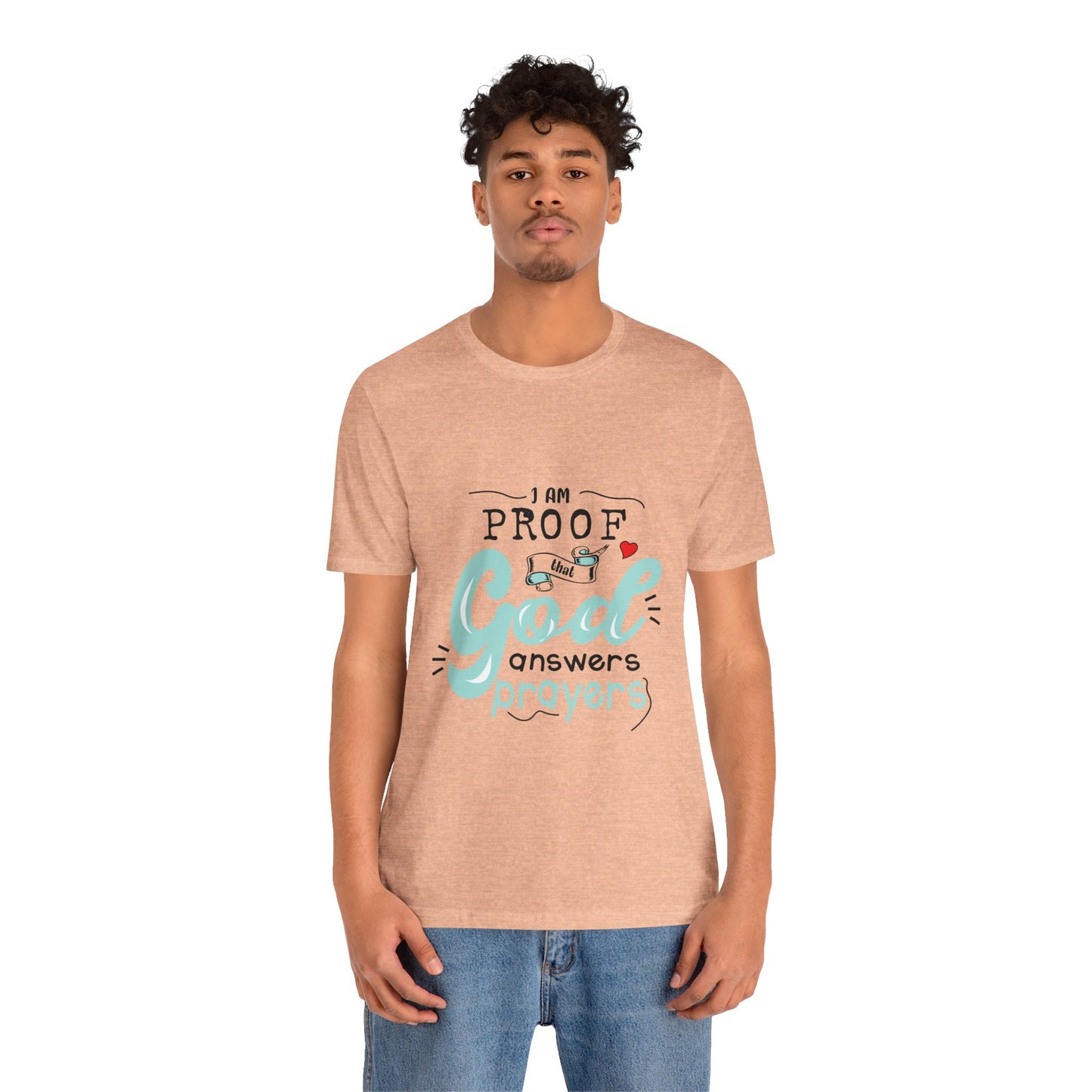 I AM Proof - Unisex Jersey Short Sleeve Tee