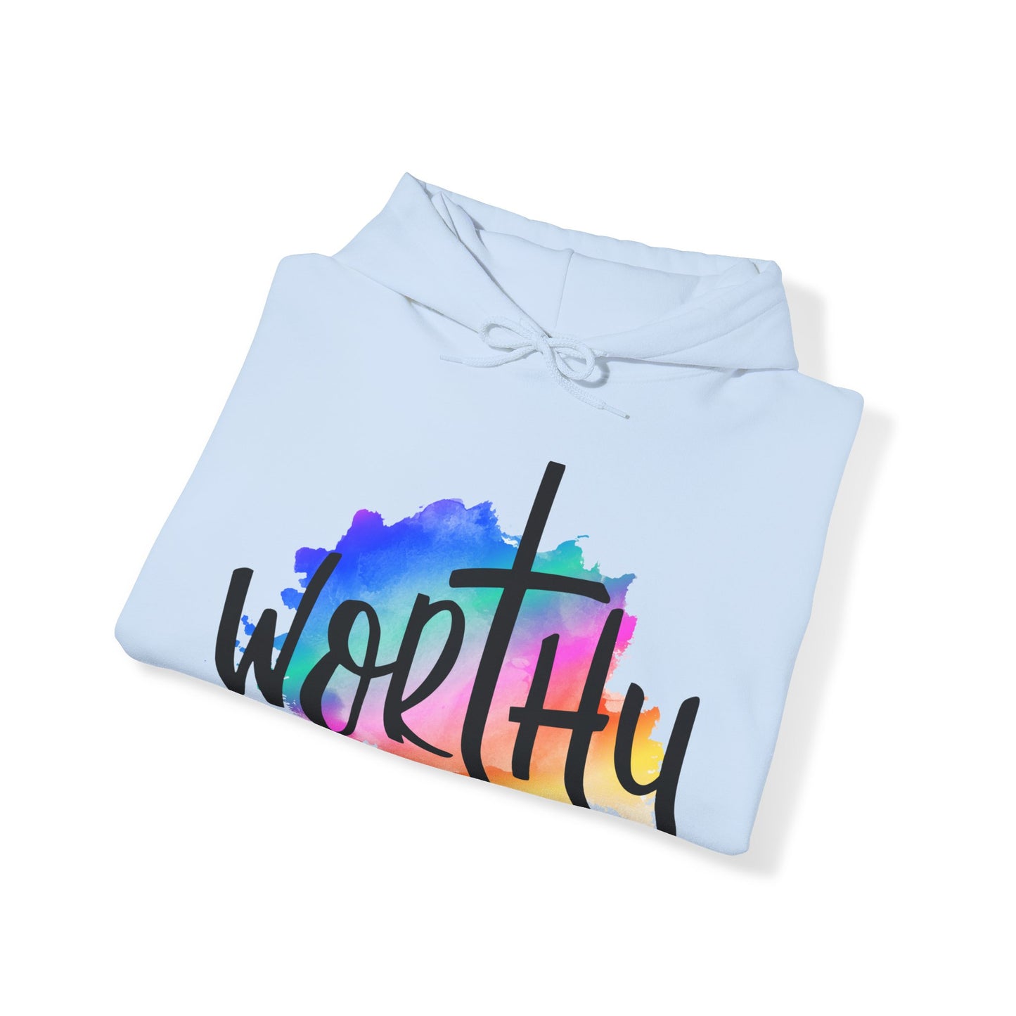 Worthy Worthy Worthy - Unisex Heavy Blend Hooded Sweatshirt