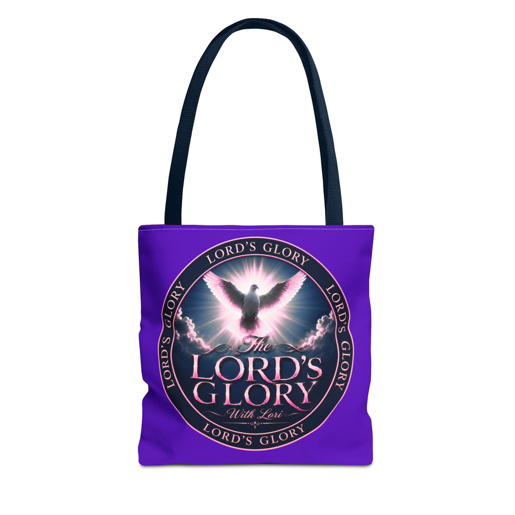 Inspirational 'The Lord's Glory with Lori' Tote Bag — Christian Faith AOP Shopper